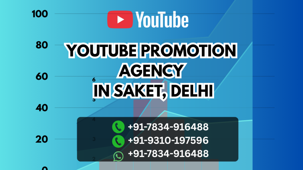 Youtube Promotion Agency In Saket delhi